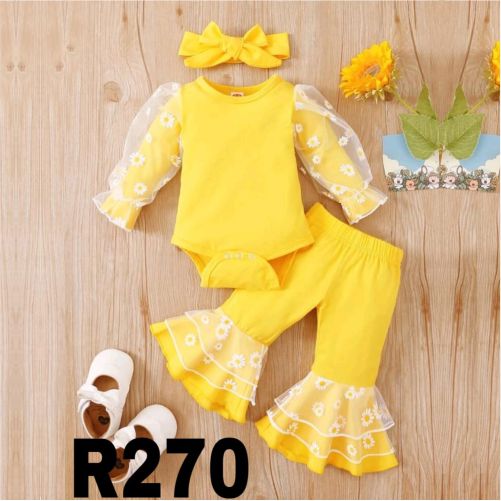 Baby-Clothing-Yellow-Daisies
